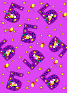 5th Birthday Wrapping Paper